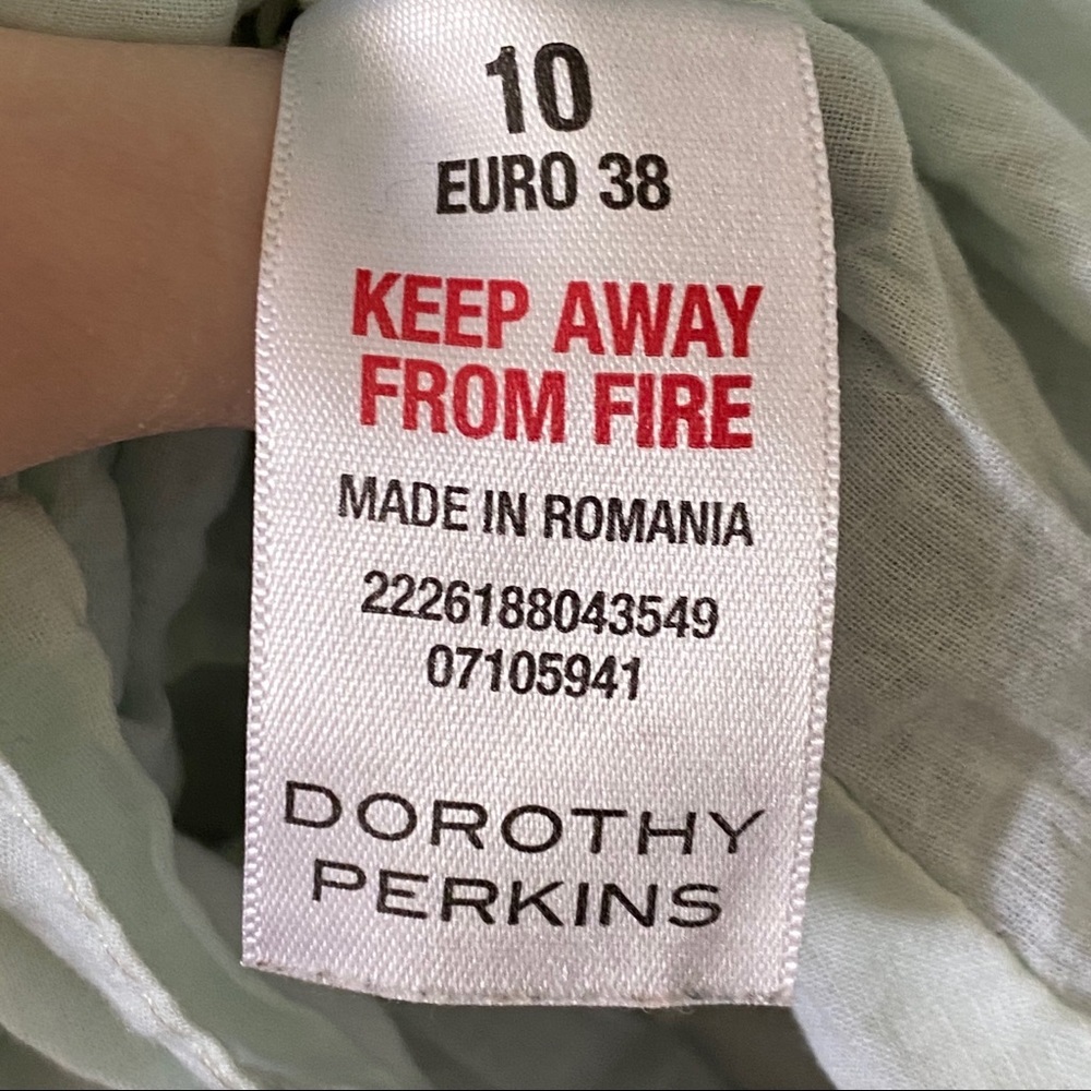 🛍 Dorothy Perkins Floral Dress Purple 10 UK/ 6 US - Picture 16 of 16